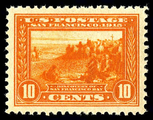Cost of US Stamp Scott Catalogue # 400A - 10c 1913 Panama-Pacific Exposition. Matthew Bennett International, Dec 2008, Sale 330, Lot 1769