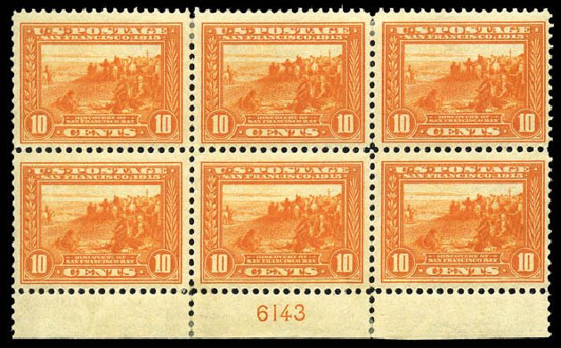 Price of US Stamp Scott #400A - 10c 1913 Panama-Pacific Exposition. Matthew Bennett International, Mar 2011, Sale 337, Lot 2869
