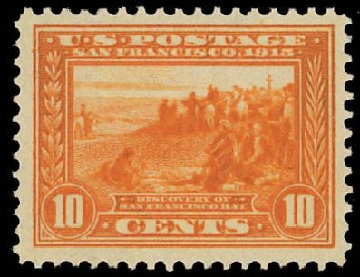 US Stamp Prices Scott Cat. # 400A - 1913 10c Panama-Pacific Exposition. Daniel Kelleher Auctions, Jun 2012, Sale 630, Lot 1819