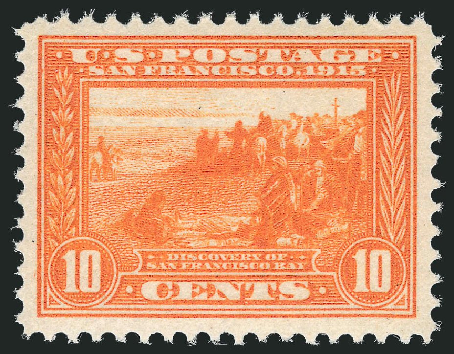 US Stamps Prices Scott Catalogue 400A - 1913 10c Panama-Pacific Exposition. Robert Siegel Auction Galleries, Oct 2011, Sale 1014, Lot 1870