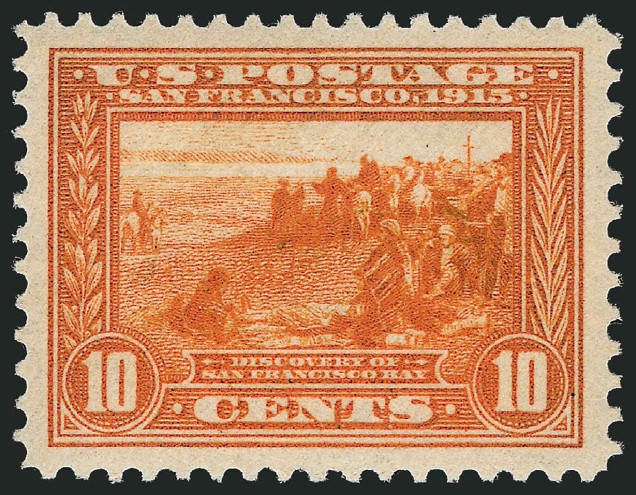 Costs of US Stamp Scott Cat. 400A - 1913 10c Panama-Pacific Exposition. Robert Siegel Auction Galleries, Dec 2014, Sale 1090, Lot 1490