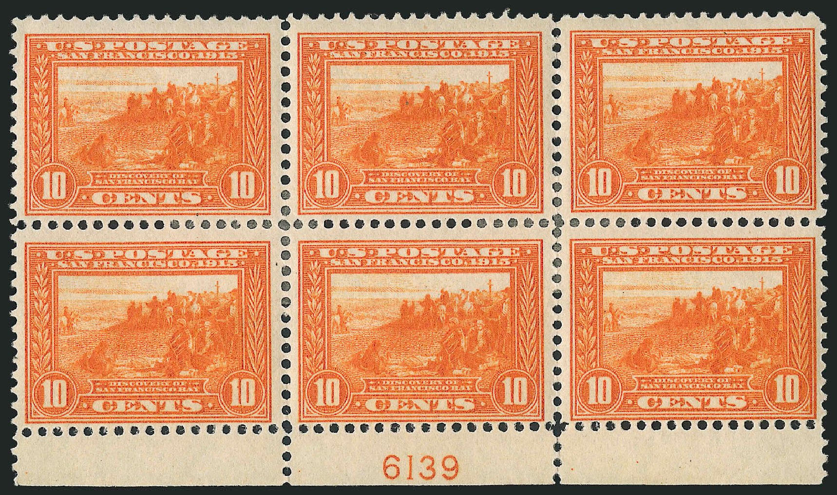 US Stamp Prices Scott Catalog #400A: 1913 10c Panama-Pacific Exposition. Robert Siegel Auction Galleries, Apr 2009, Sale 971, Lot 1740