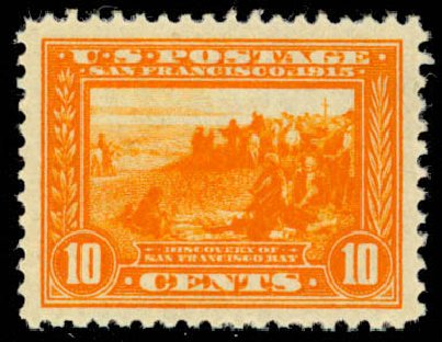 US Stamps Price Scott Catalogue #400A - 10c 1913 Panama-Pacific Exposition. Daniel Kelleher Auctions, Mar 2013, Sale 635, Lot 511