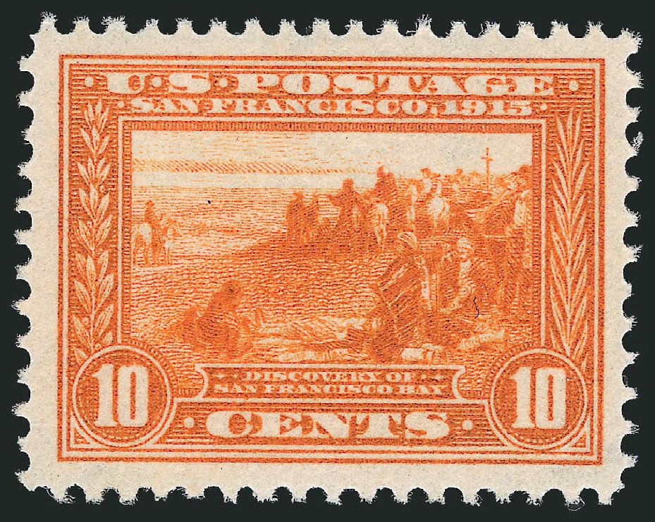 US Stamps Values Scott Catalogue #400A - 10c 1913 Panama-Pacific Exposition. Robert Siegel Auction Galleries, Oct 2011, Sale 1014, Lot 1871