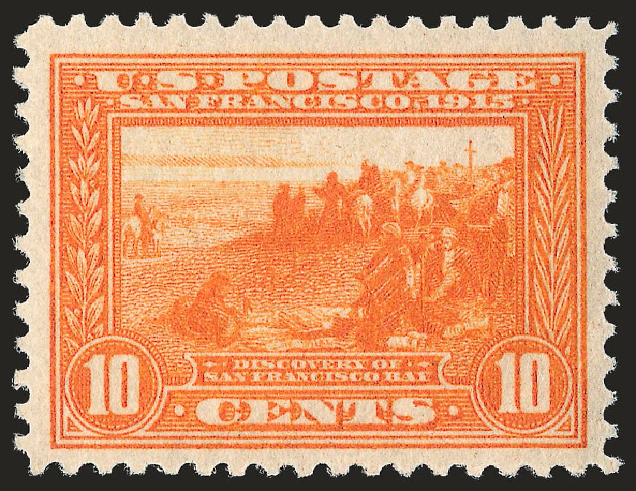 US Stamp Values Scott Catalogue # 400A - 1913 10c Panama-Pacific Exposition. Robert Siegel Auction Galleries, Apr 2010, Sale 984, Lot 851