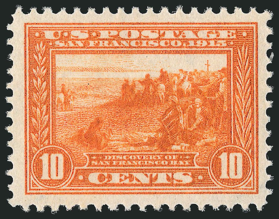 Costs of US Stamp Scott Catalog 400A - 1913 10c Panama-Pacific Exposition. Robert Siegel Auction Galleries, Oct 2010, Sale 997, Lot 5971