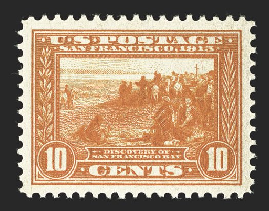 Costs of US Stamps Scott Catalog 400A: 10c 1913 Panama-Pacific Exposition. Spink Shreves Galleries, Nov 2012, Sale 141, Lot 161