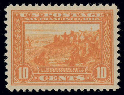 Costs of US Stamps Scott Cat. 400A - 10c 1913 Panama-Pacific Exposition. Matthew Bennett International, Jun 2008, Sale 328, Lot 934