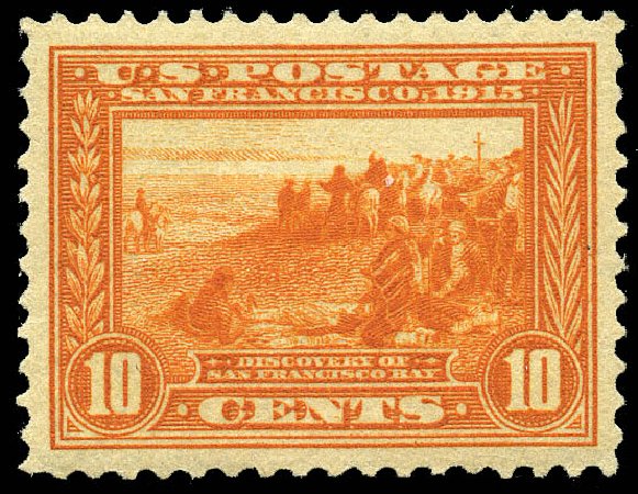 Costs of US Stamp Scott Catalog #400A - 1913 10c Panama-Pacific Exposition. Matthew Bennett International, May 2014, Sale 350, Lot 554