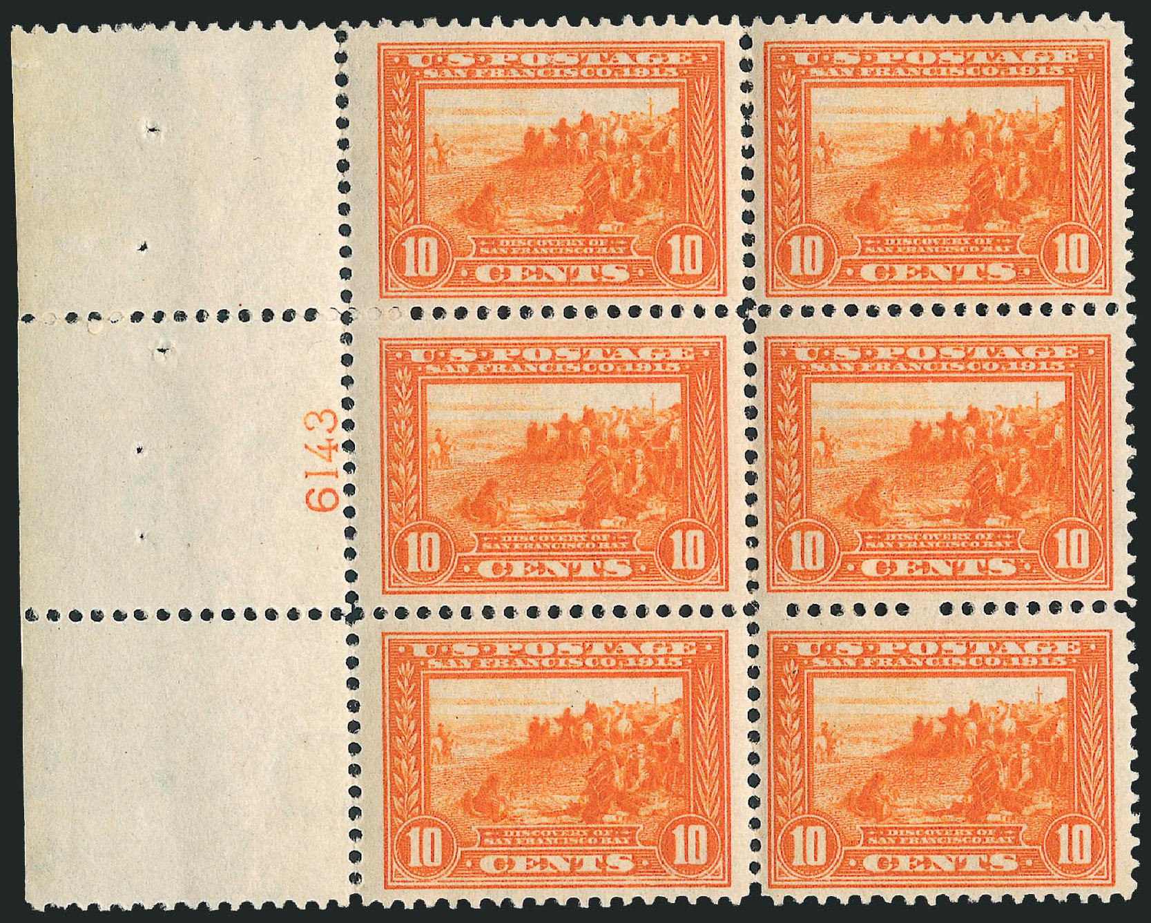 Price of US Stamp Scott Catalogue # 400A - 10c 1913 Panama-Pacific Exposition. Robert Siegel Auction Galleries, Apr 2009, Sale 971, Lot 1744