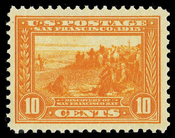 US Stamp Value Scott Catalogue # 400A - 10c 1913 Panama-Pacific Exposition. Matthew Bennett International, Sep 2012, Sale 346, Lot 825