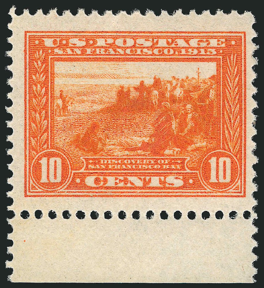 US Stamps Value Scott #400A: 10c 1913 Panama-Pacific Exposition. Robert Siegel Auction Galleries, Mar 2011, Sale 1007, Lot 2695