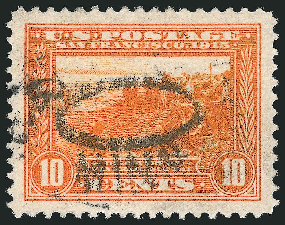 Cost of US Stamp Scott Catalog # 400A - 10c 1913 Panama-Pacific Exposition. Robert Siegel Auction Galleries, Oct 2012, Sale 1032, Lot 3505
