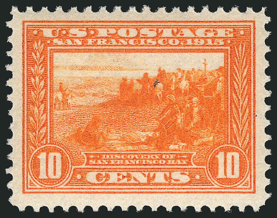 US Stamp Value Scott Cat. 400A - 1913 10c Panama-Pacific Exposition. Robert Siegel Auction Galleries, May 2013, Sale 1044, Lot 265