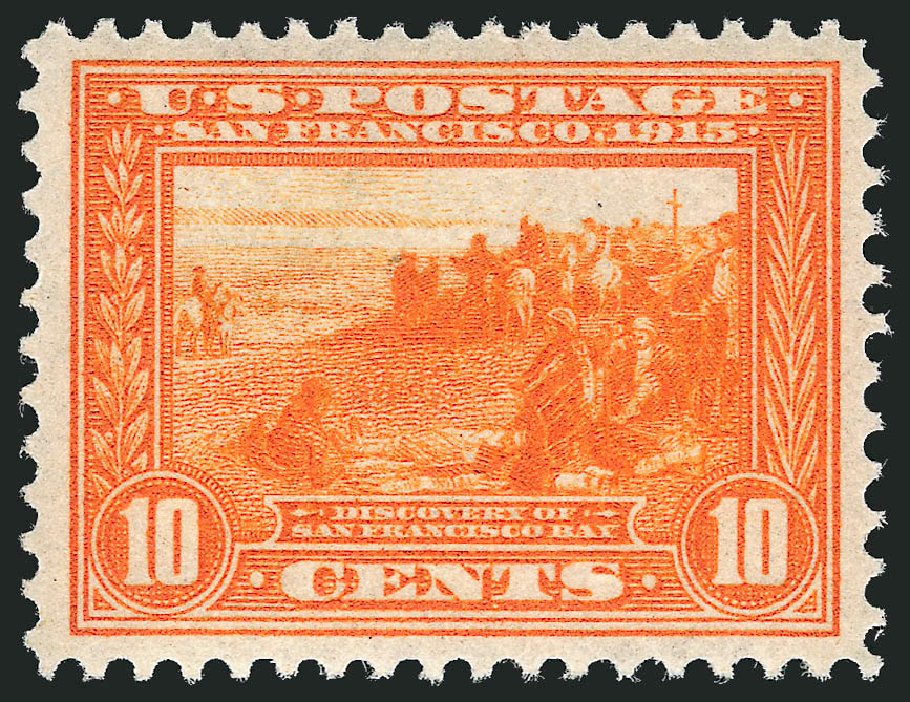 US Stamps Value Scott Catalogue #400A: 10c 1913 Panama-Pacific Exposition. Robert Siegel Auction Galleries, Jul 2013, Sale 1050, Lot 532