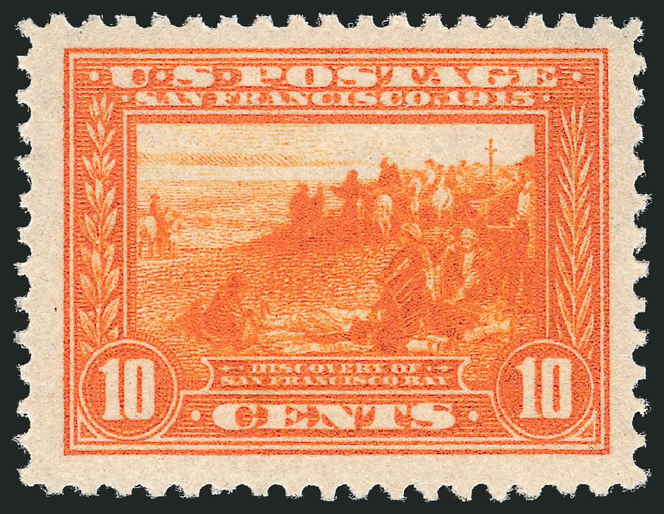 Costs of US Stamps Scott Cat. 400A: 1913 10c Panama-Pacific Exposition. Robert Siegel Auction Galleries, Oct 2010, Sale 997, Lot 5972