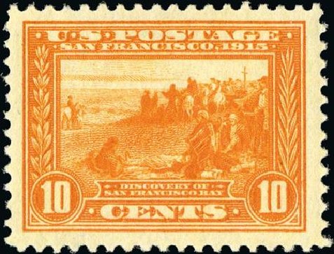 Prices of US Stamps Scott Cat. 400A: 1913 10c Panama-Pacific Exposition. Spink Shreves Galleries, Jan 2015, Sale 150, Lot 162