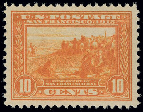 US Stamps Prices Scott Cat. #400A - 1913 10c Panama-Pacific Exposition. Matthew Bennett International, Jun 2008, Sale 328, Lot 933