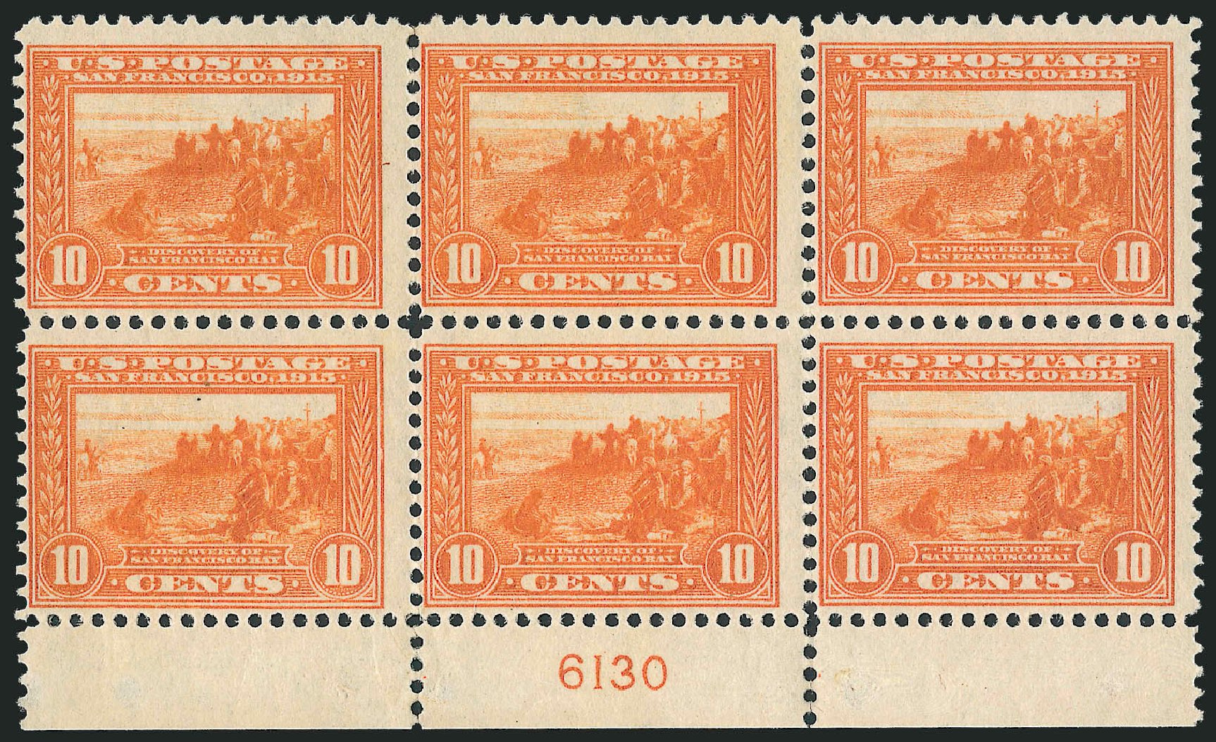 US Stamps Prices Scott Catalog # 400A: 1913 10c Panama-Pacific Exposition. Robert Siegel Auction Galleries, Oct 2011, Sale 1014, Lot 1873