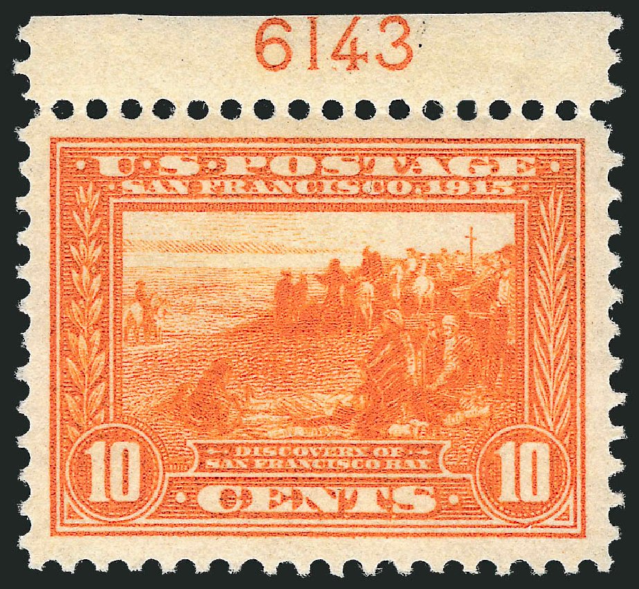 Price of US Stamps Scott Catalogue # 400A - 10c 1913 Panama-Pacific Exposition. Robert Siegel Auction Galleries, Jul 2013, Sale 1050, Lot 533