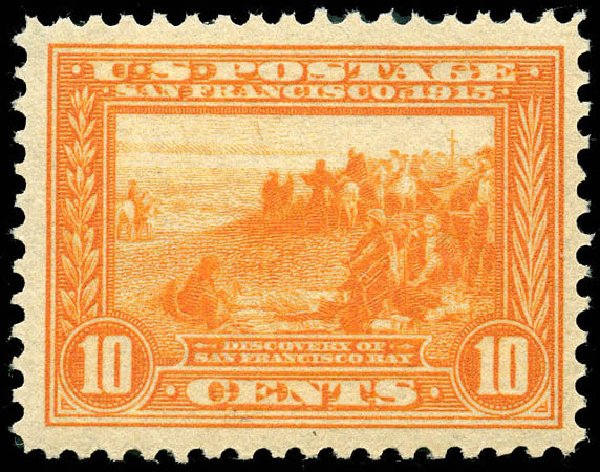 Cost of US Stamps Scott Cat. # 400A: 10c 1913 Panama-Pacific Exposition. Matthew Bennett International, Jun 2008, Sale 328, Lot 936