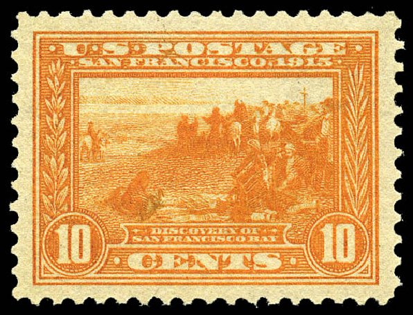 Value of US Stamp Scott Catalogue # 400A - 1913 10c Panama-Pacific Exposition. Matthew Bennett International, May 2014, Sale 350, Lot 556