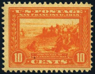 Price of US Stamps Scott #400A: 1913 10c Panama-Pacific Exposition. Harmer-Schau Auction Galleries, May 2012, Sale 93, Lot 356