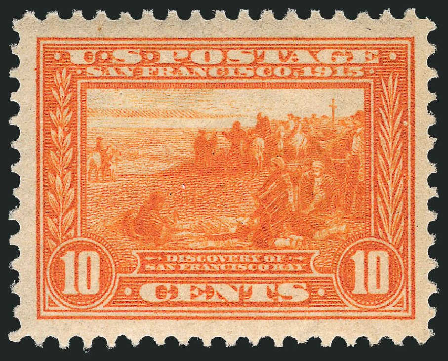 US Stamps Price Scott Cat. #400A - 1913 10c Panama-Pacific Exposition. Robert Siegel Auction Galleries, Jun 2009, Sale 975, Lot 1806
