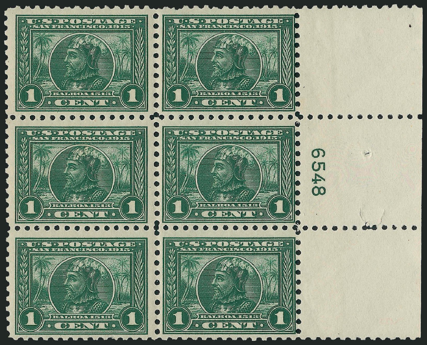 US Stamp Prices Scott Cat. # 401 - 1c 1915 Panama-Pacific Exposition. Robert Siegel Auction Galleries, Apr 2009, Sale 971, Lot 1747