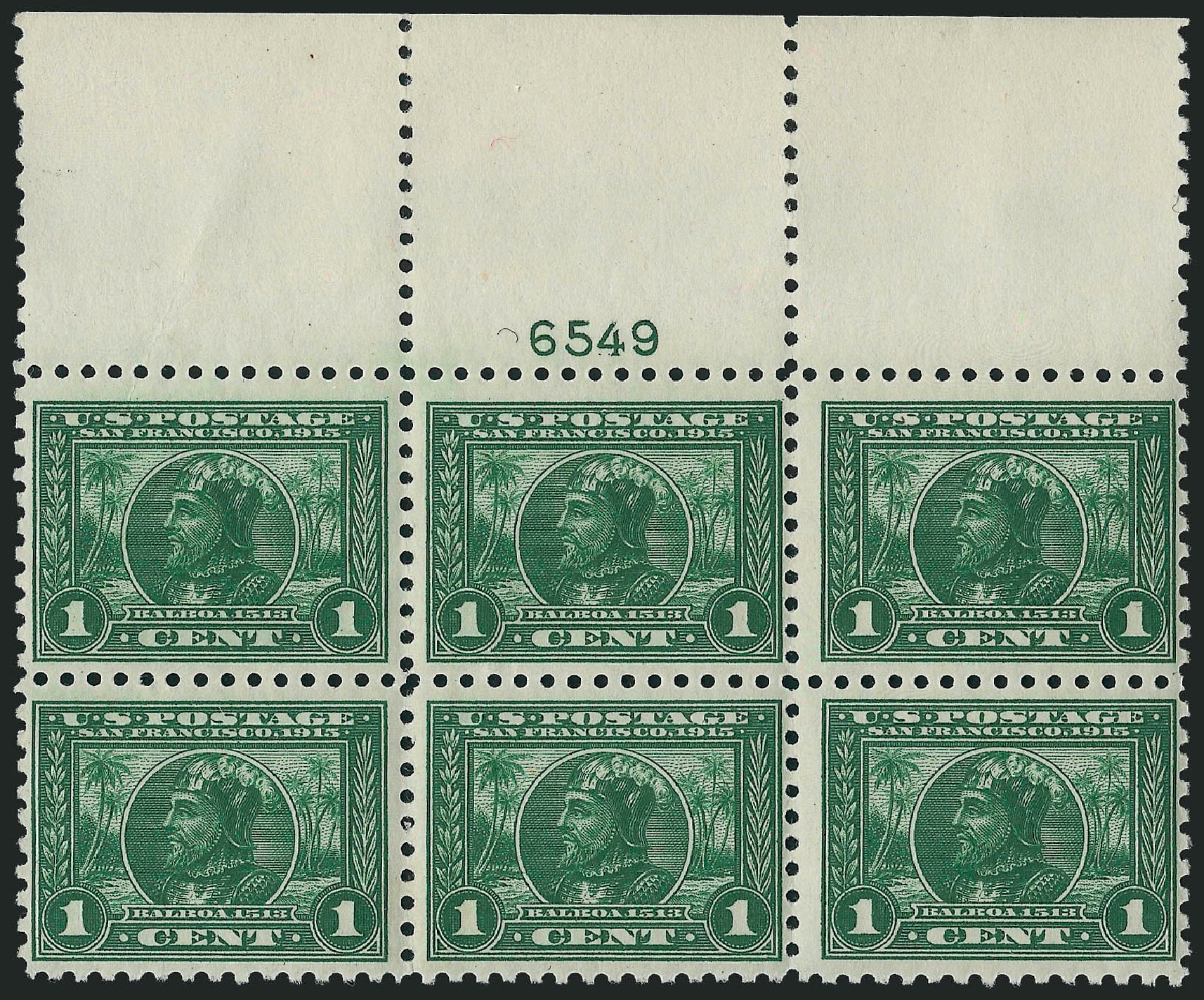 Prices of US Stamp Scott Cat. #401 - 1c 1915 Panama-Pacific Exposition. Robert Siegel Auction Galleries, Apr 2009, Sale 971, Lot 1748