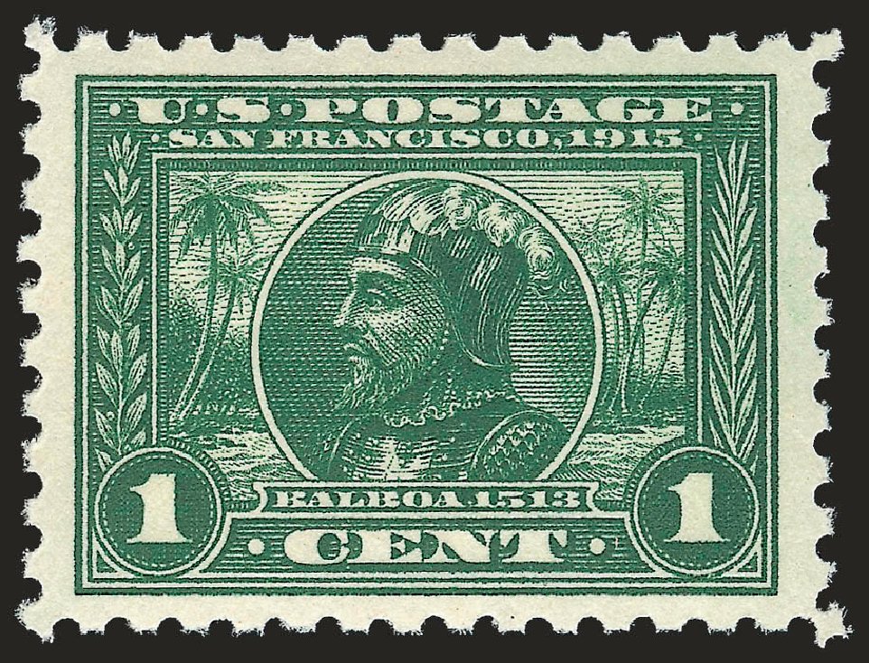 Price of US Stamps Scott Catalog 401 - 1c 1915 Panama-Pacific Exposition. Robert Siegel Auction Galleries, Jun 2009, Sale 975, Lot 1811