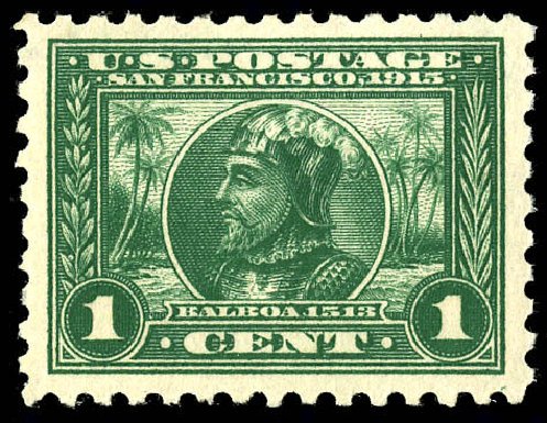 US Stamps Value Scott #401: 1c 1915 Panama-Pacific Exposition. Matthew Bennett International, Dec 2008, Sale 330, Lot 1773