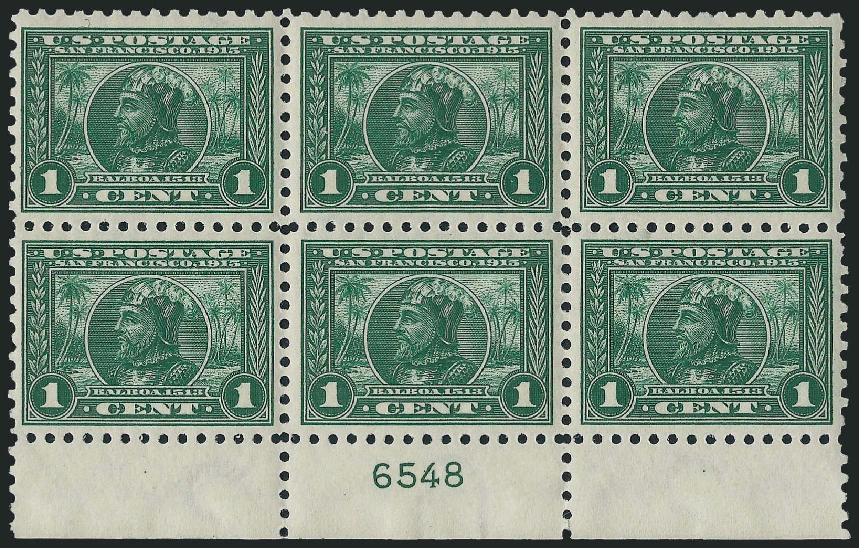 Cost of US Stamps Scott Catalogue # 401: 1c 1915 Panama-Pacific Exposition. Robert Siegel Auction Galleries, Apr 2009, Sale 971, Lot 1746