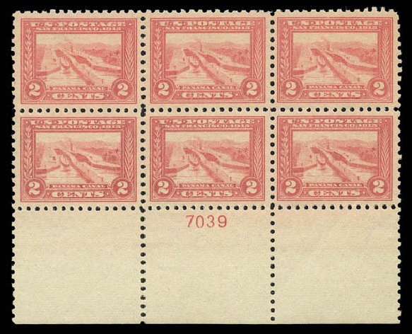 Values of US Stamps Scott Catalogue # 402 - 2c 1915 Panama-Pacific Exposition. Matthew Bennett International, Sep 2010, Sale 331, Lot 719