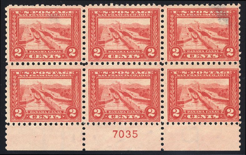 US Stamp Price Scott 402: 1915 2c Panama-Pacific Exposition. Cherrystone Auctions, Jan 2009, Sale 200901, Lot 219