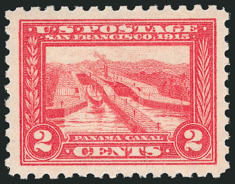 Value of US Stamps Scott Cat. # 402: 1915 2c Panama-Pacific Exposition. Robert Siegel Auction Galleries, Oct 2011, Sale 1013, Lot 409