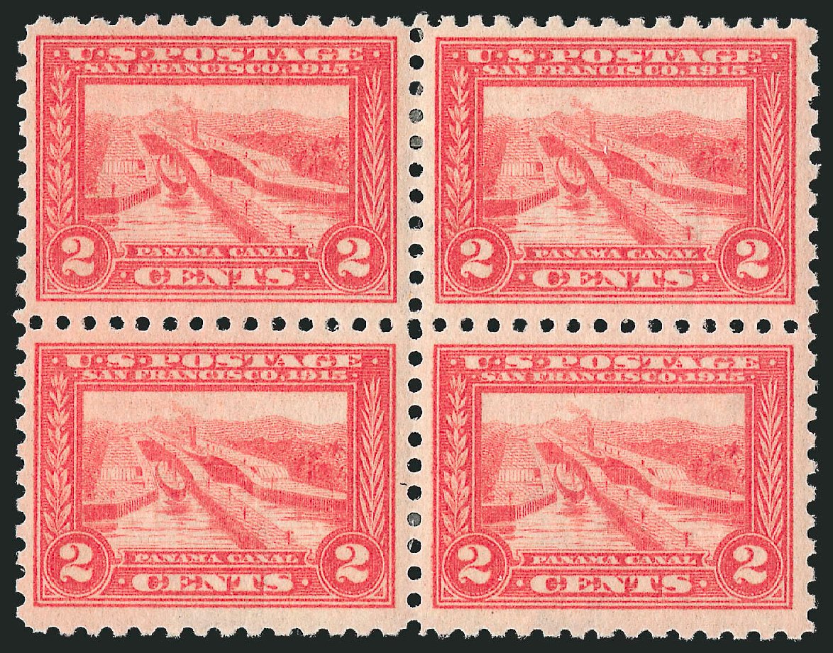 Costs of US Stamp Scott Catalogue # 402 - 2c 1915 Panama-Pacific Exposition. Robert Siegel Auction Galleries, Mar 2012, Sale 1021, Lot 509