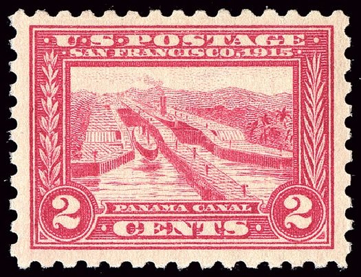 Cost of US Stamp Scott Catalogue #402: 2c 1915 Panama-Pacific Exposition. Spink Shreves Galleries, Jan 2014, Sale 146, Lot 399