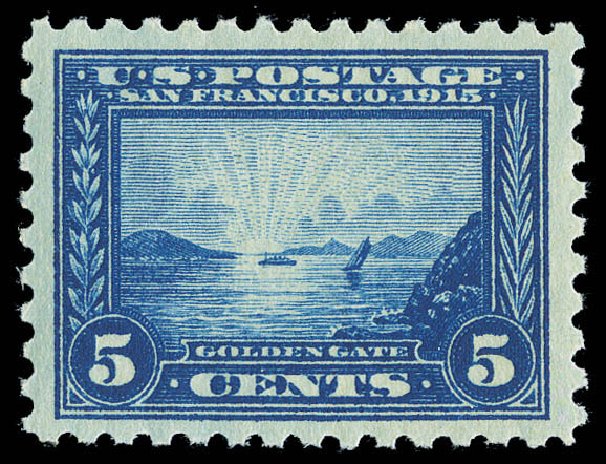 US Stamps Price Scott Catalog 403 - 1915 5c Panama-Pacific Exposition. Matthew Bennett International, Sep 2012, Sale 346, Lot 827