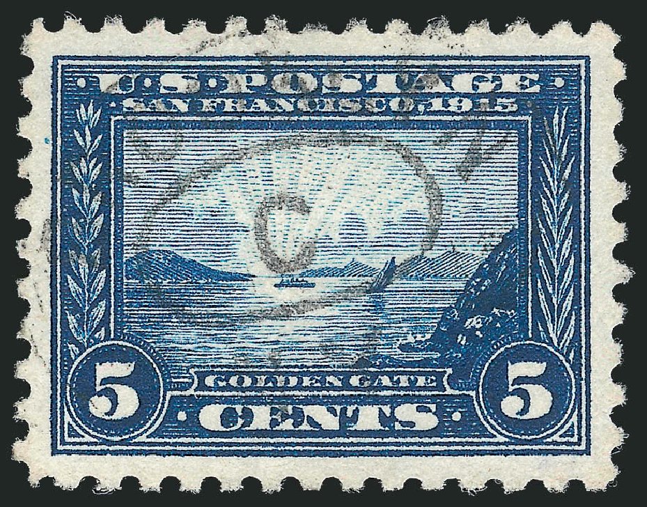 Prices of US Stamps Scott Catalog 403 - 5c 1915 Panama-Pacific Exposition. Robert Siegel Auction Galleries, Sep 2012, Sale 1028, Lot 368