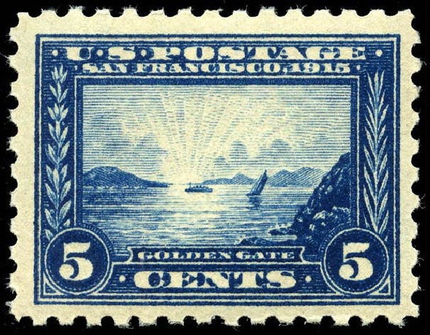 Cost of US Stamps Scott Catalogue # 403 - 5c 1915 Panama-Pacific Exposition. Matthew Bennett International, Jun 2008, Sale 328, Lot 939