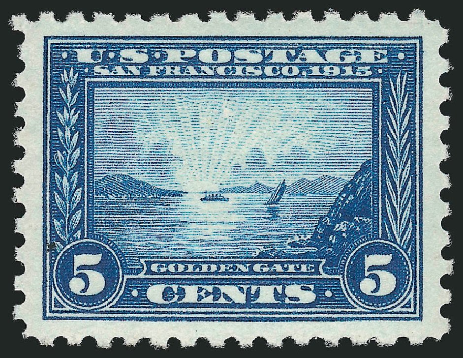 US Stamp Prices Scott Catalog #403: 1915 5c Panama-Pacific Exposition. Robert Siegel Auction Galleries, Mar 2012, Sale 1019, Lot 789