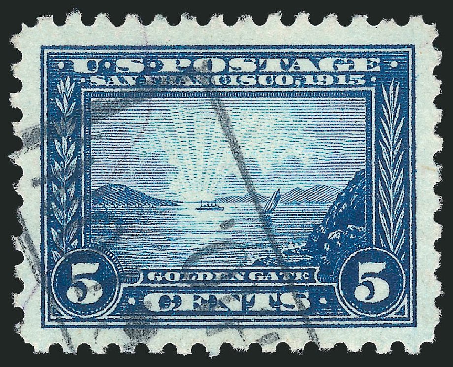 Values of US Stamps Scott Catalogue # 403: 5c 1915 Panama-Pacific Exposition. Robert Siegel Auction Galleries, Oct 2012, Sale 1032, Lot 3509