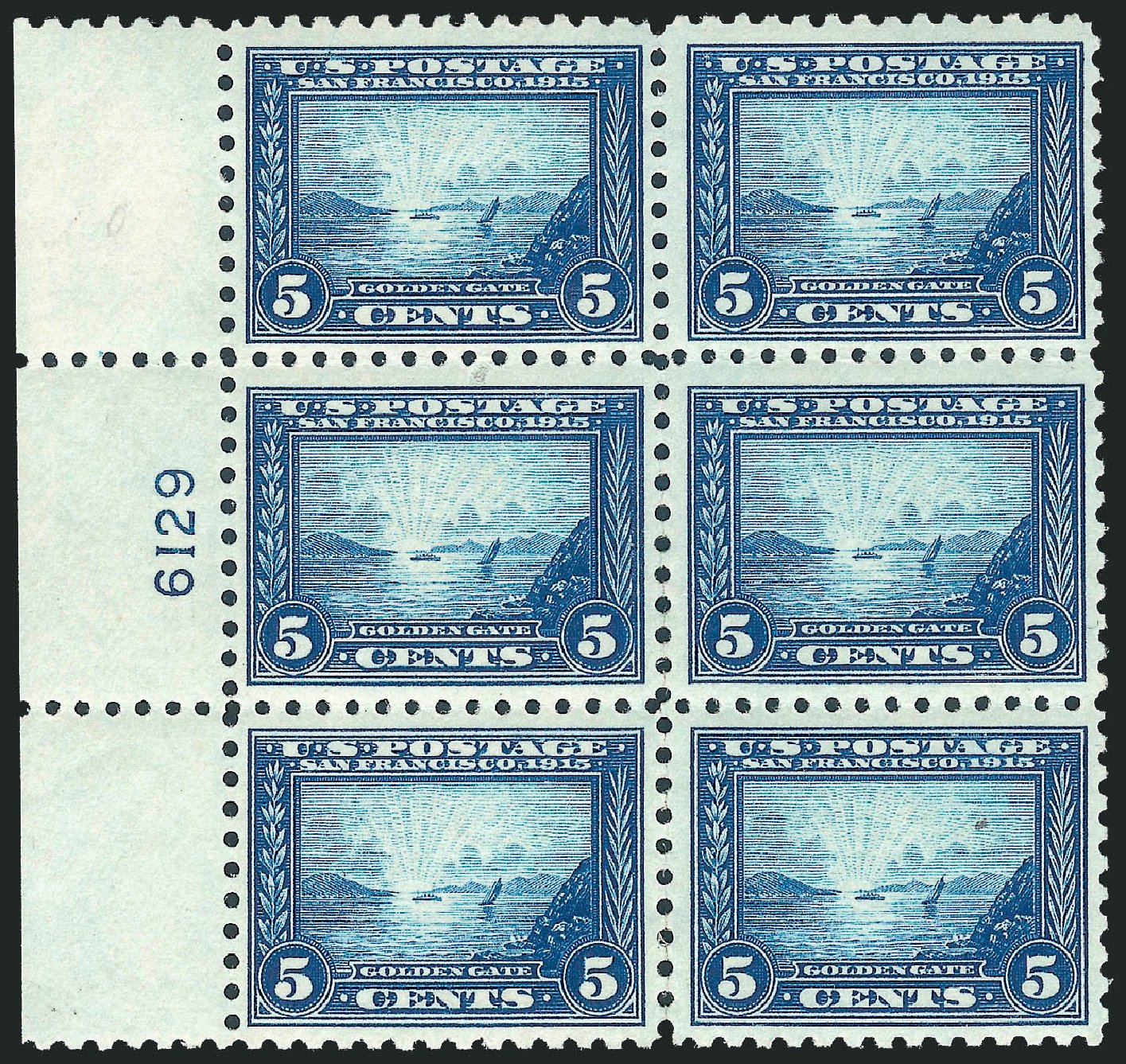 Prices of US Stamps Scott Catalog #403: 5c 1915 Panama-Pacific Exposition. Robert Siegel Auction Galleries, Mar 2013, Sale 1040, Lot 1779