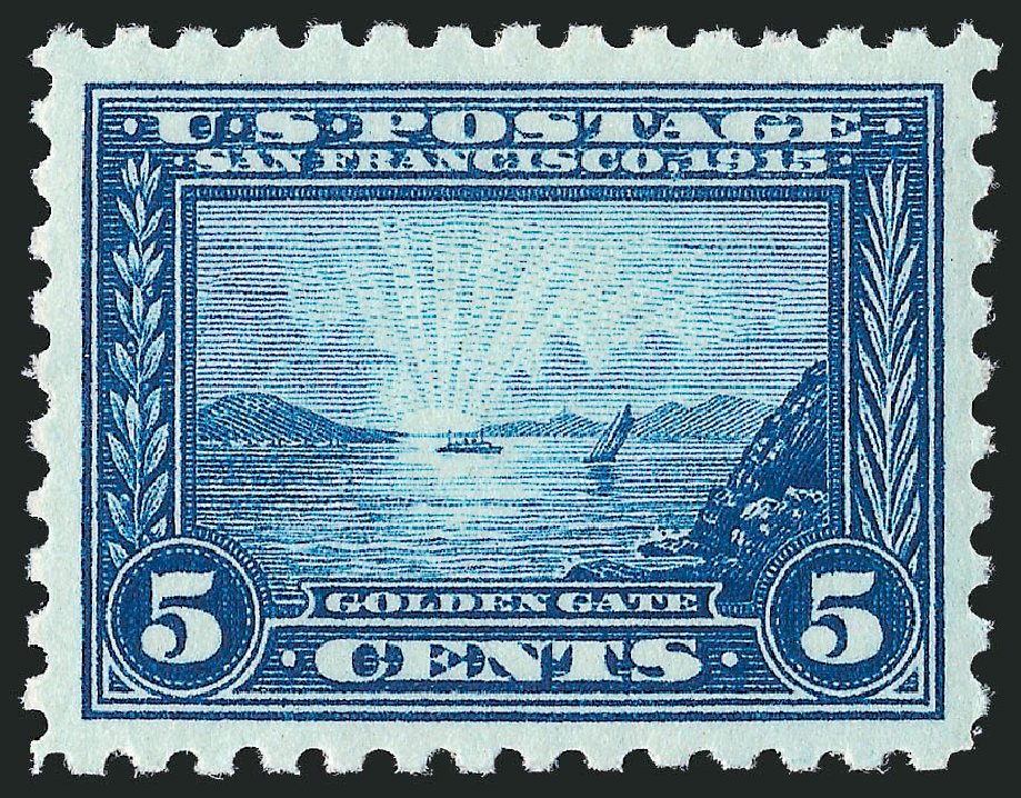 US Stamp Prices Scott Cat. 403: 5c 1915 Panama-Pacific Exposition. Robert Siegel Auction Galleries, Dec 2010, Sale 1000, Lot 1220