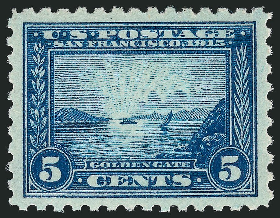 US Stamp Value Scott Catalog #403 - 1915 5c Panama-Pacific Exposition. Robert Siegel Auction Galleries, Oct 2011, Sale 1013, Lot 410