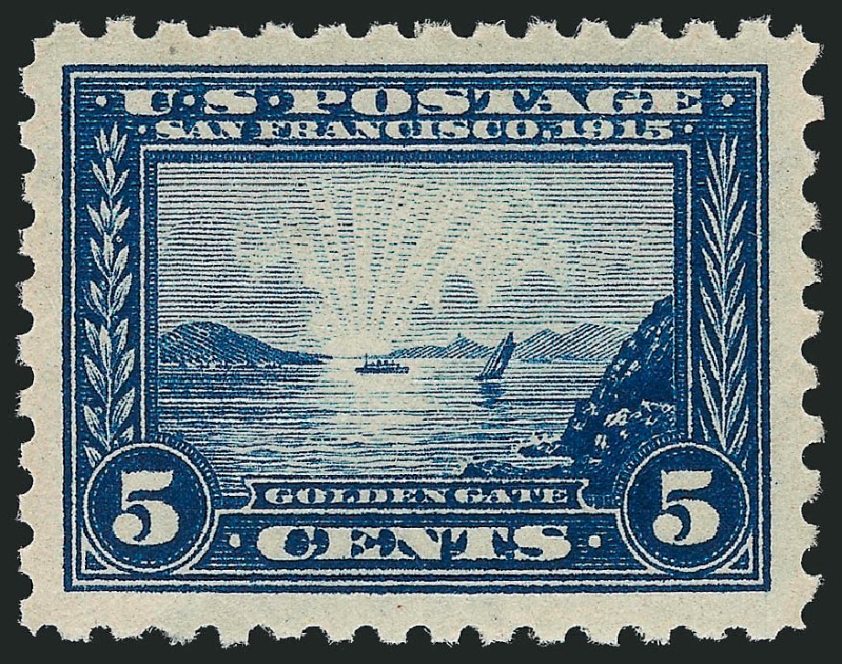 US Stamps Value Scott Cat. 403: 5c 1915 Panama-Pacific Exposition. Robert Siegel Auction Galleries, Sep 2009, Sale 968B, Lot 520