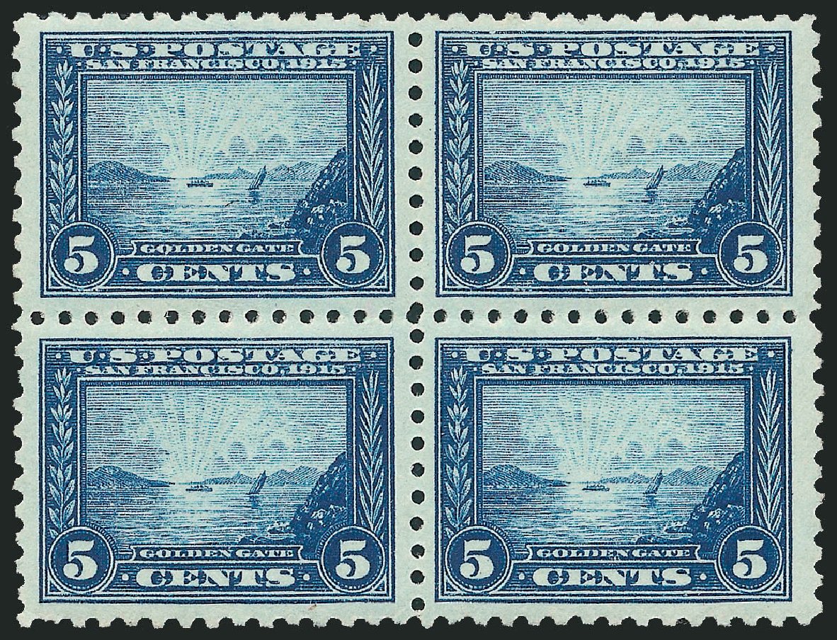 Cost of US Stamp Scott Catalog # 403 - 5c 1915 Panama-Pacific Exposition. Robert Siegel Auction Galleries, Jun 2009, Sale 975, Lot 1815