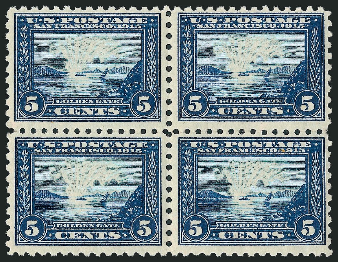 Prices of US Stamps Scott Catalogue # 403 - 5c 1915 Panama-Pacific Exposition. Robert Siegel Auction Galleries, Oct 2010, Sale 997, Lot 5976
