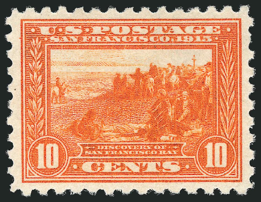 US Stamp Value Scott Catalogue 404 - 1915 10c Panama-Pacific Exposition. Robert Siegel Auction Galleries, Oct 2010, Sale 997, Lot 5977
